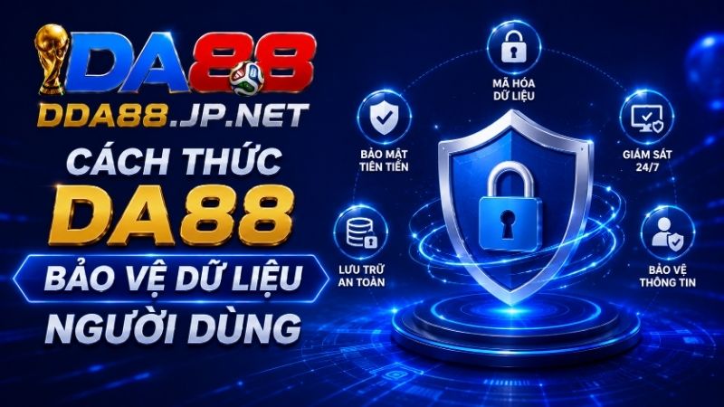 Cách Thức DA88 Bảo Vệ Dữ Liệu Người Dùng Trong Chính Sách Bảo Mật