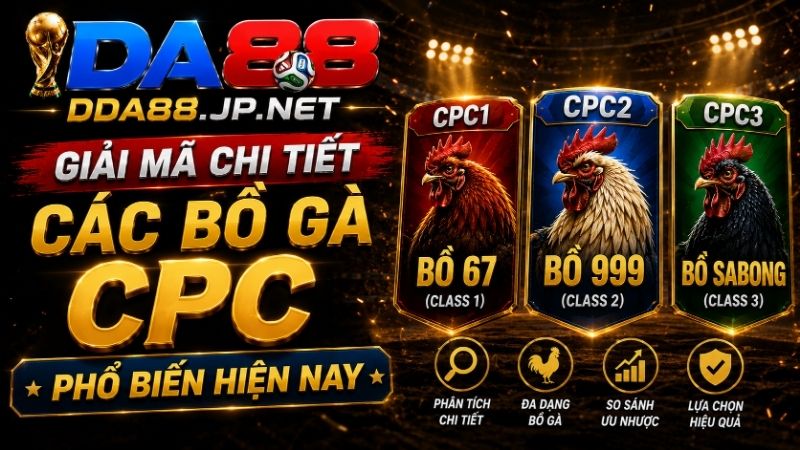 Giải Mã Chi Tiết Các Bồ Gà CPC Phổ Biến Hiện Nay