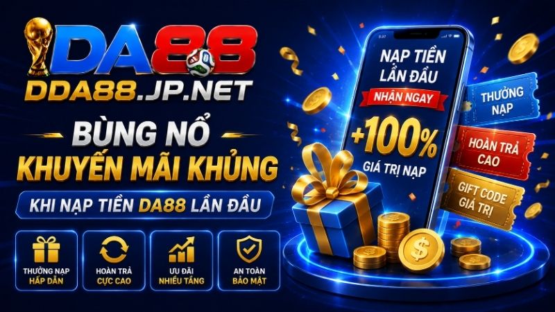 Bùng Nổ Khuyến Mãi Khủng Khi Nạp Tiền DA88 Lần Đầu