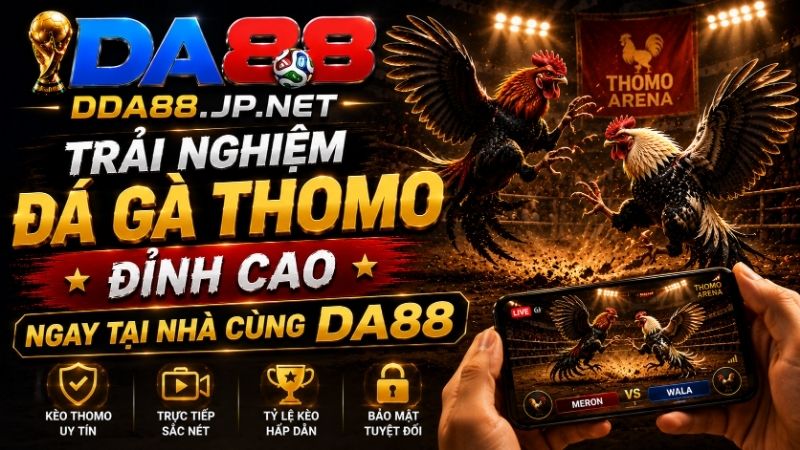 Trải Nghiệm Đá Gà Thomo Đỉnh Cao Ngay Tại Nhà Cùng DA88