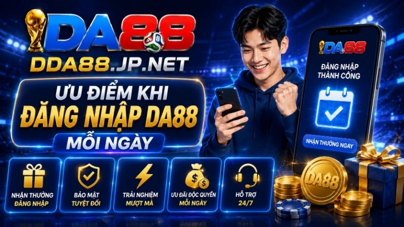 Tại Sao Đăng Nhập DA88 Mỗi Ngày Lại Hấp Dẫn Cược Thủ Đến Vậy?